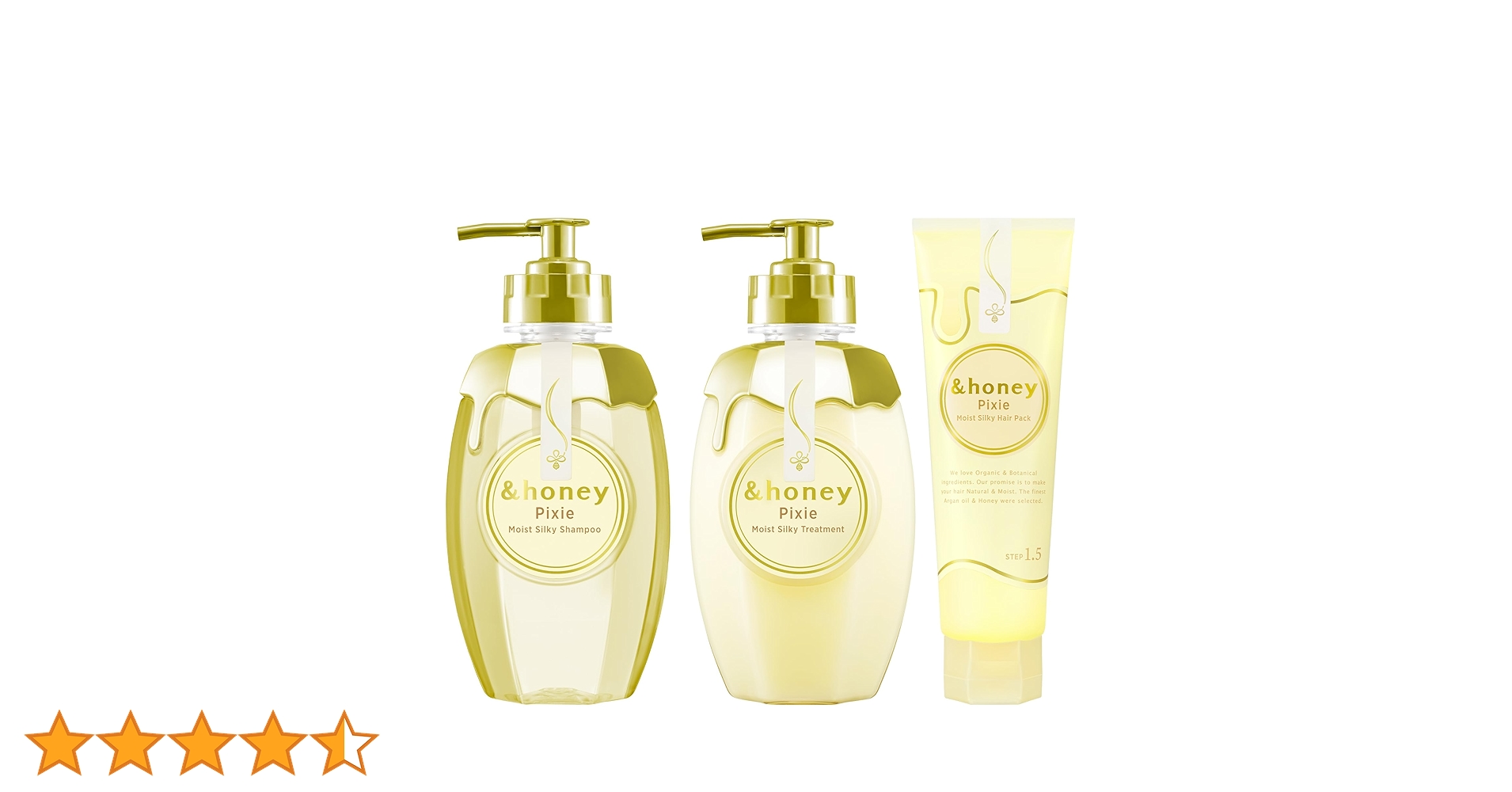Amazon.co.jp: & Honey Pixie Moist Silky 3-Piece Set [Shampoo